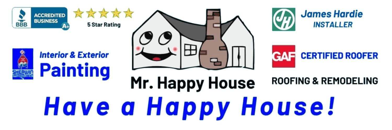 Mr.-Happy-House-tablet-logo-Roofing-siding-painting
