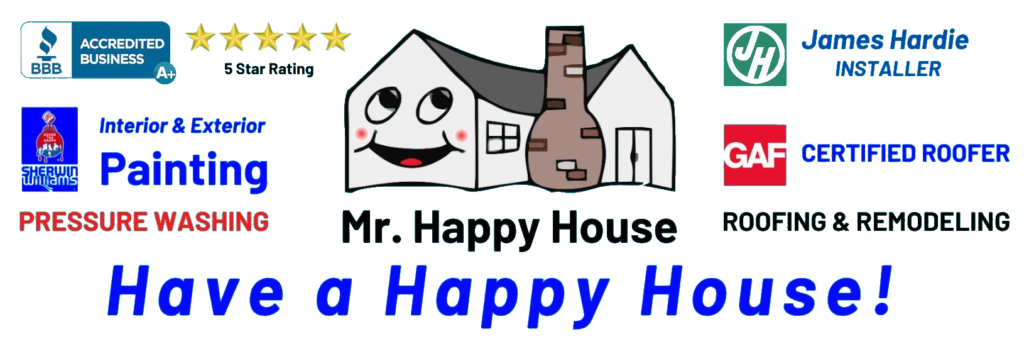 Mr. Happy House Logo tablet