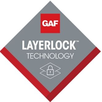 GAF roof shingle LayerLock Technology™