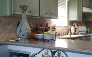 new painted, stained, and refinished cabinets in Tomball Texas