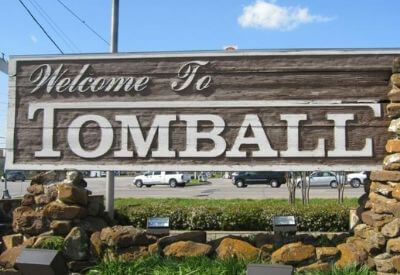 tomball texas welcome sign