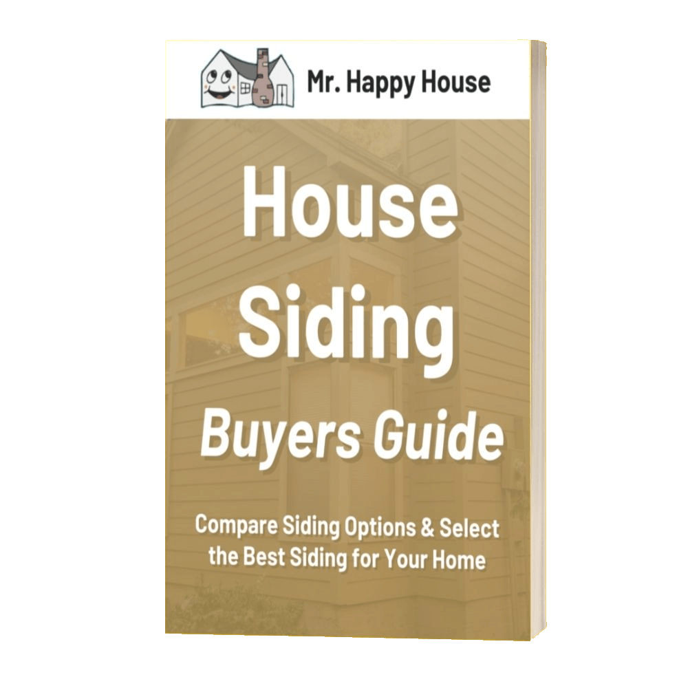 House siding Buyers Guide that includes different house siding options to choose from for homeowners