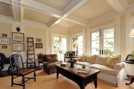 Interior Paint Color SW 6357 in Living Room