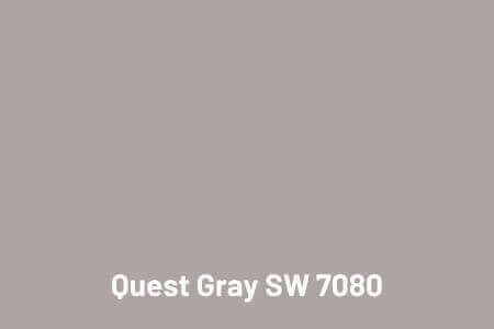 quest gray from Sherwin Williams