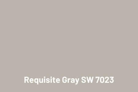 requisite gray from Sherwin Williams