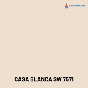 Casa Blanca from Sherwin Williams SW 7571 | Mr. Happy House