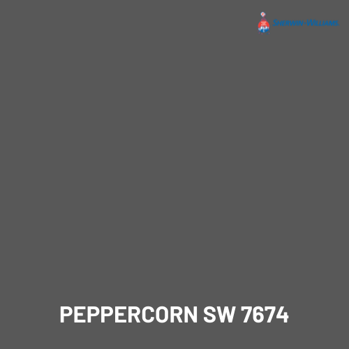 PEPPERCORN SW 7674 FROM Sherwin Williams Paint color