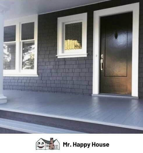 Peppercorn From Sherwin Williams Sw 7674 Mr Happy House - Best Paint For Concrete Patio Sherwin Williams