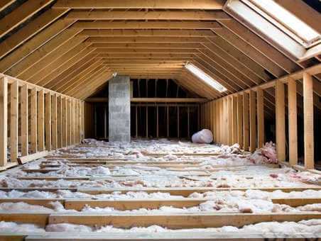 spacious attic