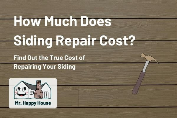 cost of siding repair