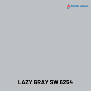 Sherwin Williams Lazy Gray SW 6254 paint color