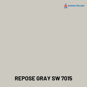 Repose Gray Sherwin Williams SW 7015