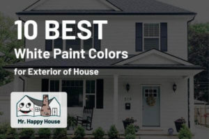 10 BEST White Paint Colors for Exterior of House