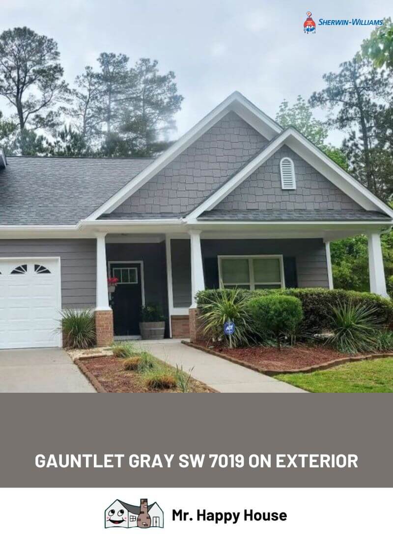 Gauntlet Gray Sw 7019 From Sherwin Williams Mr Happy House