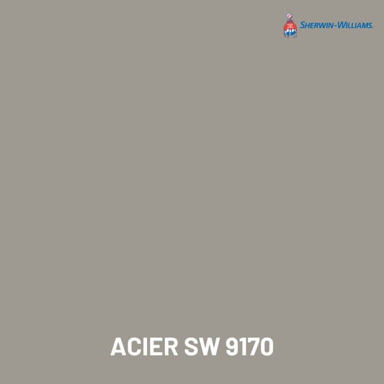 Acier SW 9170 from Sherwin Williams paint color