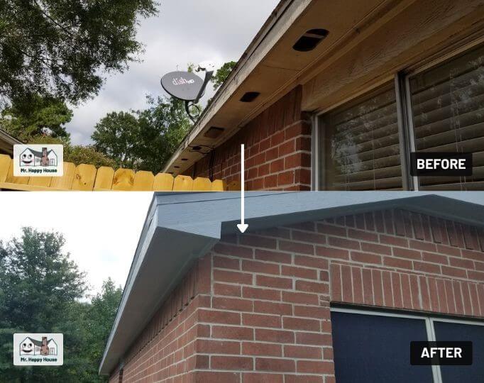fascia replacement before and after